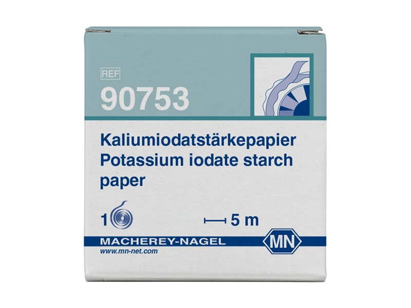 Qualitative Potassium iodate starch paper for Sulfur dioxide: 5 mg/L SO₂