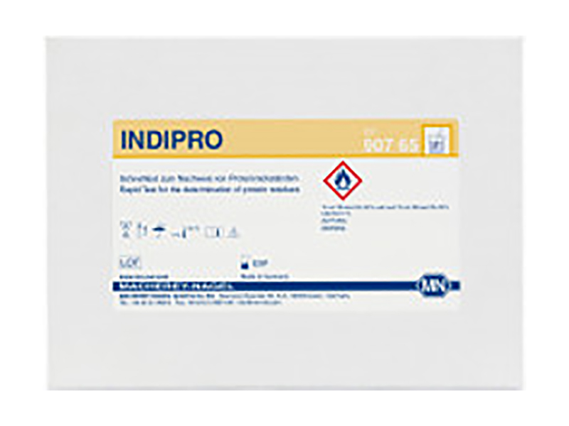 Qualitative test paper INDIPRO for Protein: 50 µg BSA (bovine serum albumin)