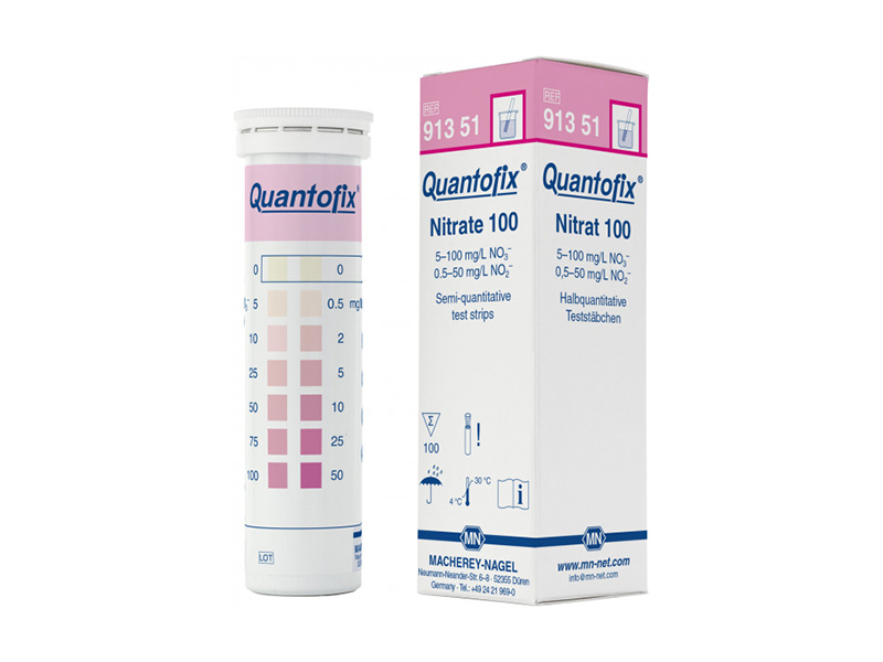 Semi-quantitative test strips QUANTOFIX Nitrate 100