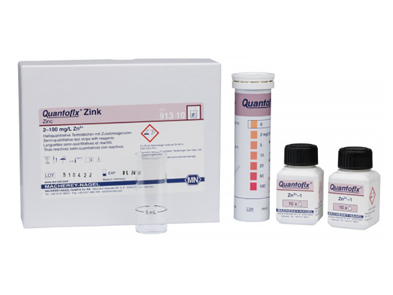 Semi-quantitative test strips QUANTOFIX Zink