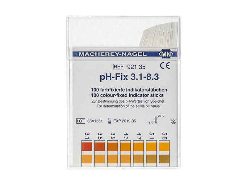 德国MN pH-Fix 3.1-8.3无渗透试纸92135
