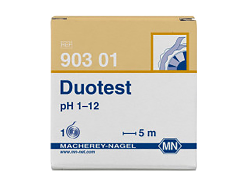 德国MN 双色pH试纸DUOTEST1.0-12.0  90301