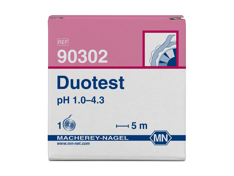 德国MN 双色pH试纸DUOTEST1.0-4.3   90302