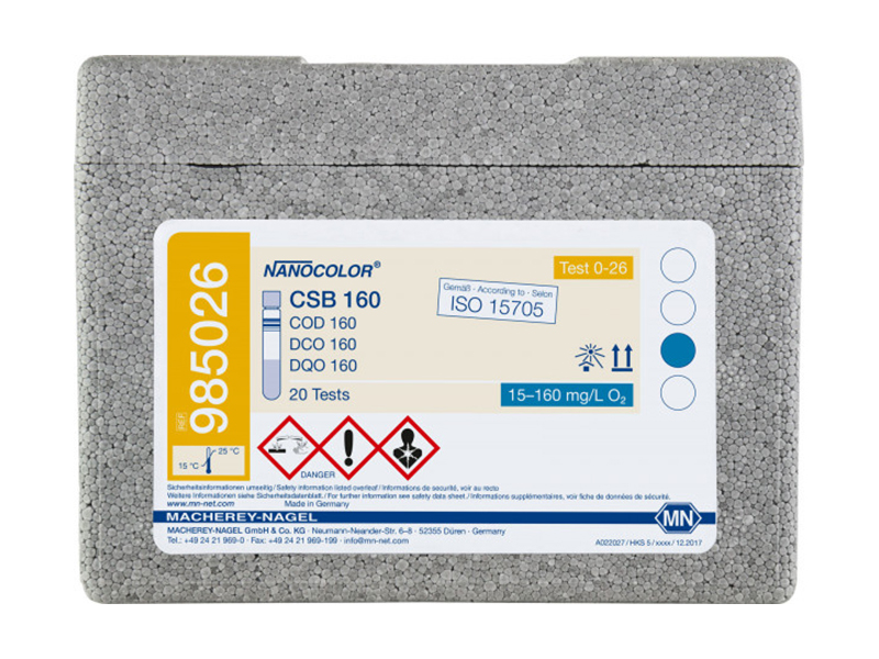 德国MN COD预装管试剂 （COD 160）985026