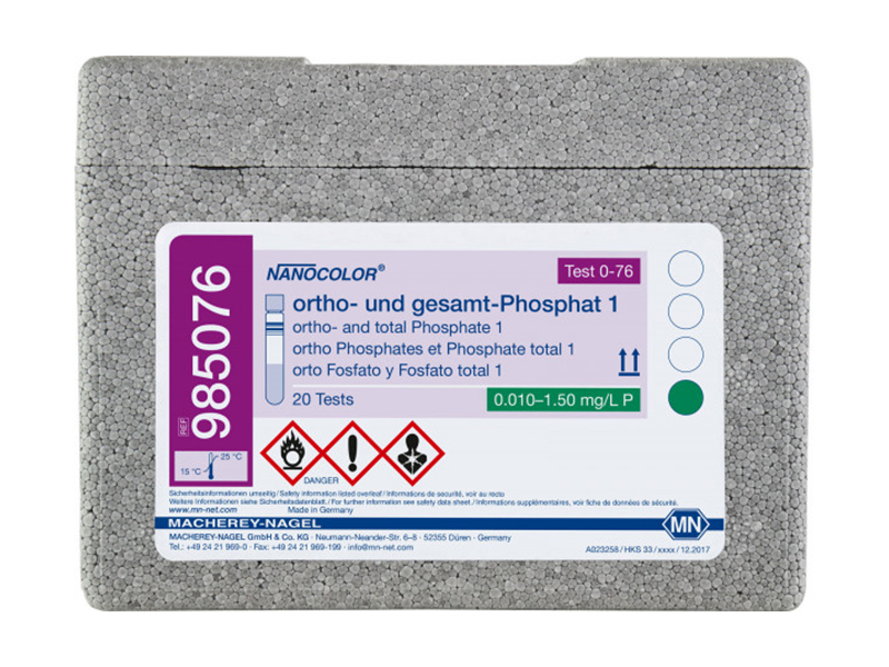 Tube test NANOCOLOR ortho- and total-Phosphate 1