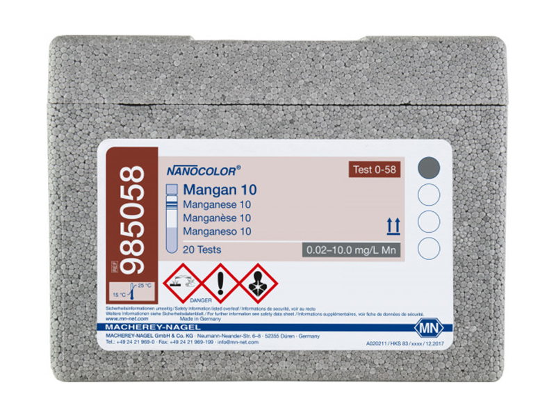 德国MN锰预装管试剂（Manganese 10）985058