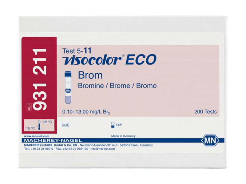 德国MN VISOCOLOR ECO溴测试盒 （Bromine）931211